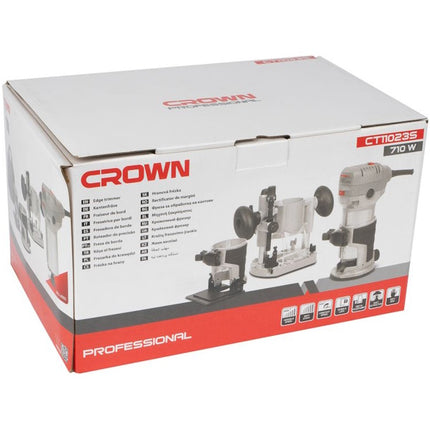 CROWN RIFILATORE MULTIFUNZIONE POTENZA 710W