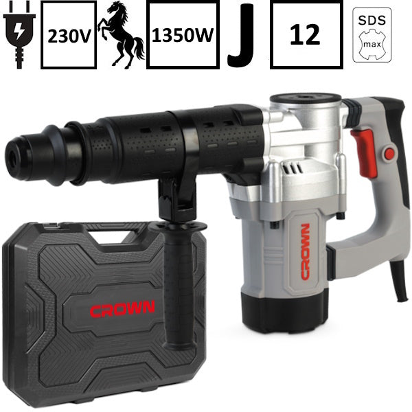 CROWN MARTELLO DEMOLITORE MOD.CT18245 BMC POTENZA 1350W