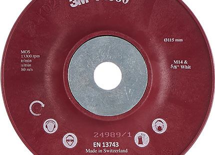 3M CUBITRON II PLATORELLO PER DISCHI FIBRATI ROSSO