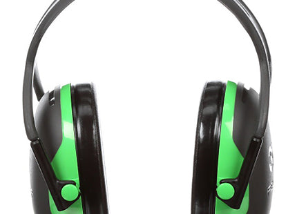 3M CUFFIE AURICOLARI SERIE X1A PELTOR 27 DB COLORE NERO/VERDE