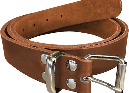 MUCHACHO CINTURA PER BORSE CARPENTIERE IN PELLE MARRONE CM120X3,5 ART.31