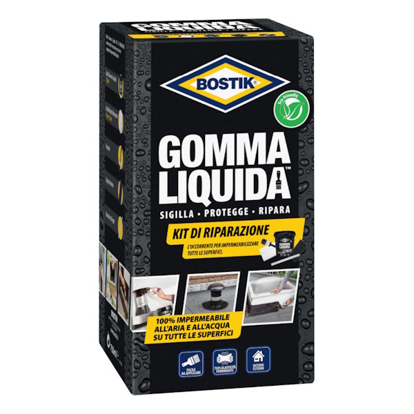 UHU BOSTIK GOMMA LIQUIDA KIT DI RIPARAZIONE COMPLETO IN SCATOLA