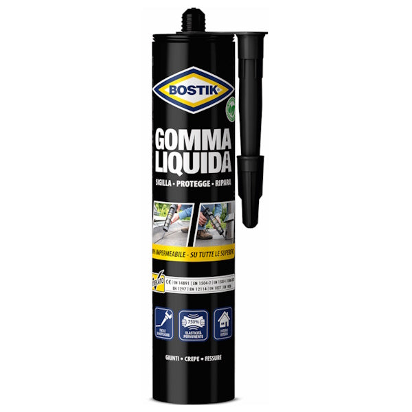 UHU BOSTIK GOMMA LIQUIDA IMPERMEABILIZZANTE CARTUCCIA GR310