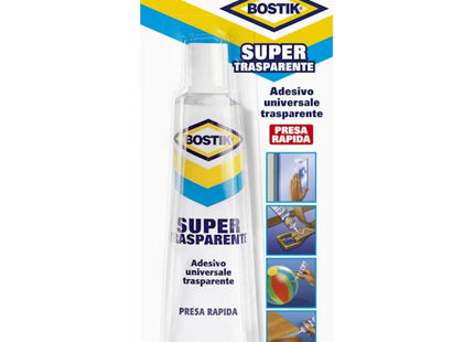 UHU BOSTIK SUPERTRASPARENTE ADESIVO TRAPARENTE A CONTATTO BLIST.GR50