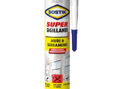 UHU BOSTIK SUPER SIGILLANTE PITTORI BIANCO CARTUCCIA ML300