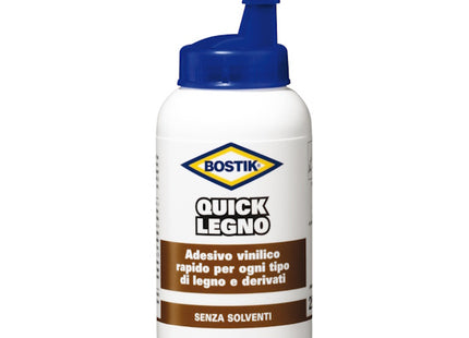 UHU BOSTIK QUICK LEGNO ADESIVO VINILICO FORTE CLASSE D2 FLACONE GR250