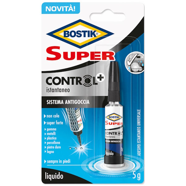 UHU BOSTIK SUPER CONTROL + ISTANTANEO ADESIVO BLISTER GR5