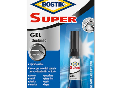 UHU BOSTIK SUPER GEL ADESIVO INSTANTANEO BLISTER GR3