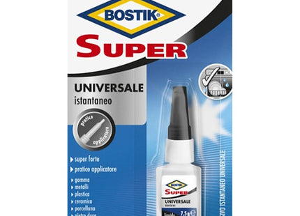 UHU BOSTIK SUPER UNIVERSALE ADESIVO INSTANTANEO BLISTER GR7,5
