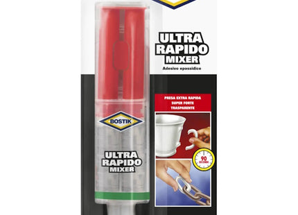 UHU BOSTIK ULTRARAPIDO MIXER COLLA EPOSSIDA EXTRA-FORTE BLISTER ML24