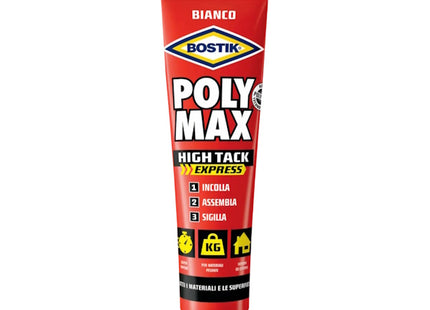 UHU BOSTIK POLY MAX HIGH TACK EXPRESS BIANCO SIGILLANTE TUBO GR165