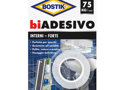 UHU BOSTIK NASTRO BIADESIVO RIMOVIBILE-FORTE MM19X1,50MT BIANCO