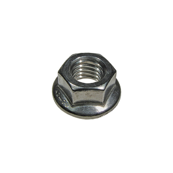 DADO ESAGONALE CON FLANGIA ZIGRINATA INOX A2 DIN 6923