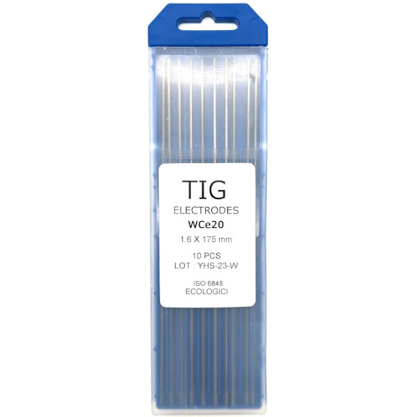 SOGES ELETTRODI SIDER VC20 TUNGSTENO GRIGIO 2% OSSIDO DI CERIO