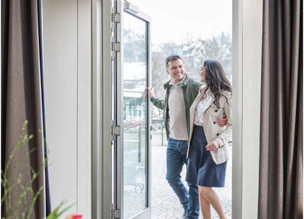 ASSA ABLOY CHIUDIPORTA AEREO SERIE DC700 ARGENTO EV1