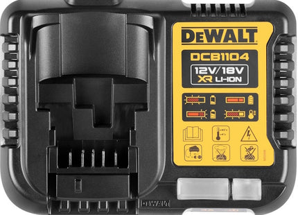 DEWALT CARICABATTERIE XR MULTIVOLTAGGIO 4,0 AH ART. DCB1104-QW