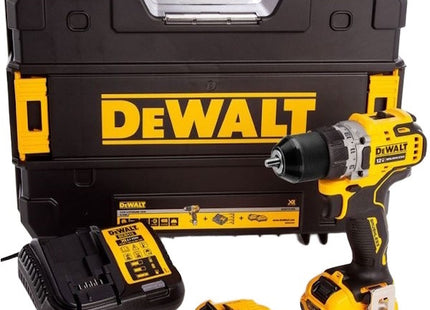 DEWALT TRAPANO AVVITATORE A PERCUSSIONE A BATTERIA 12V 2,0AH DCD706D2-QW