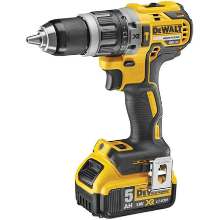 DEWALT TRAPANO AVVITATORE A PERCUSSIONE A BATTERIA 18V 5,0AH DCD796P3-IT