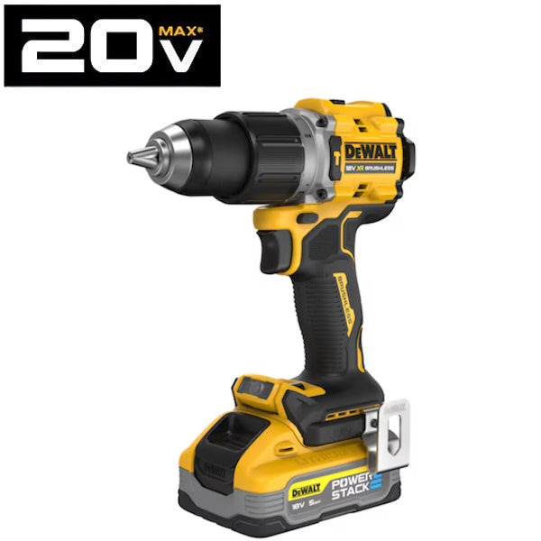 DEWALT TRAPANO AVVITATORE A PERCUSSIONE A BATTERIA 18V 5,0AH DCD805H2T