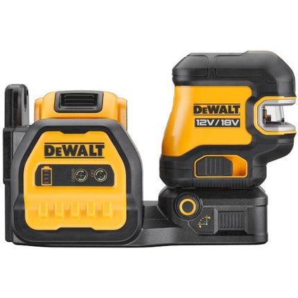 DEWALT LASER VERDE A 2 LINEE CON PIOMBO DCE822D1G18-QW 18V 2.0AH