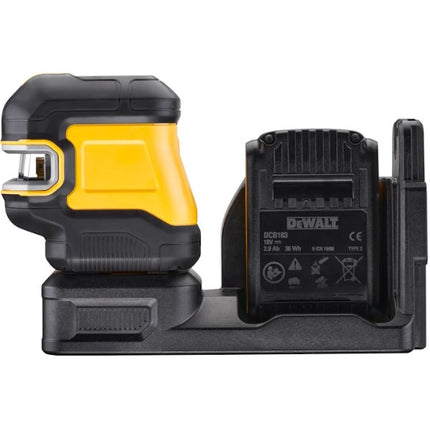 DEWALT LASER VERDE A 2 LINEE CON PIOMBO DCE822D1G18-QW 18V 2.0AH
