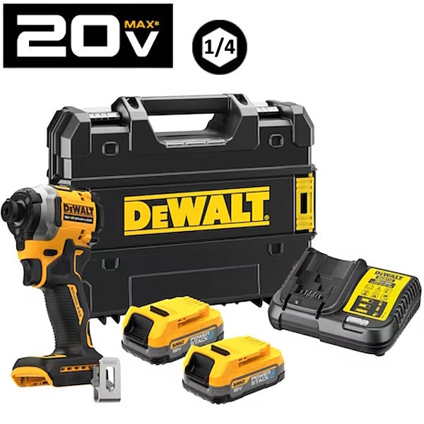 DEWALT AVVITATORE AD IMPULSI A BATTERIA 18V 1,7AH ART. DCF850E2T-QW