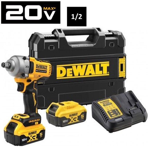 DEWALT AVVITATORE AD IMPULSI A BATTERIA 18V 5,0AH ART. DCF891P2T-QW
