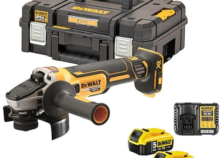 DEWALT SMERIGLIATRICE ANGOLARE A BATTERIA 18V 125 MM. ART. DCG405P2-QW