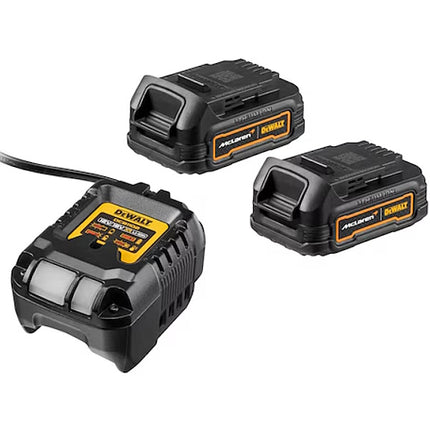 DEWALT KIT TRAPANO AVVITATORE+AVVITATORE IMPULSI 18V 1.7AH DCK200ME2GT*