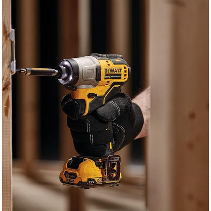 DEWALT KIT TRAPANO AVVITATORE+AVVITATORE IMPULSI 12V 3.0AH DCK2110L2T-QW
