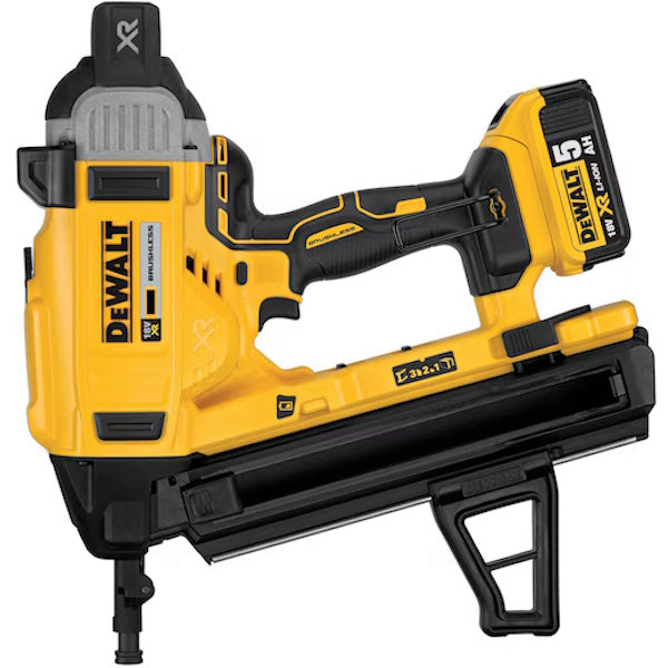 DEWALT CHIODATRICE PER CEMENTO A BATTERIA 18V 5,0AH ART. DCN890P2-QW