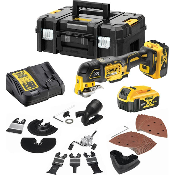 DEWALT UTENSILE MULTIFUNZIONE A BATTERIA 18V 5,0AH ART. DCS356P2-QW