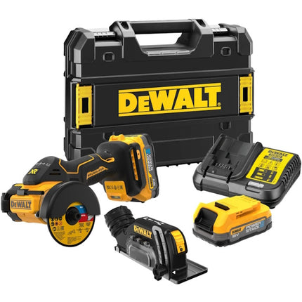 DEWALT MINI TRONCATRICE A BATTERIA 18V 1,7AH ART. DCS438E2T-QW