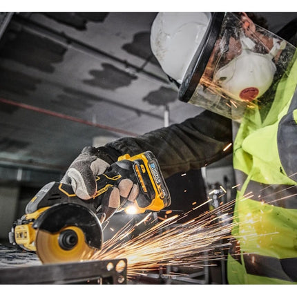 DEWALT MINI TRONCATRICE A BATTERIA 18V 1,7AH ART. DCS438E2T-QW