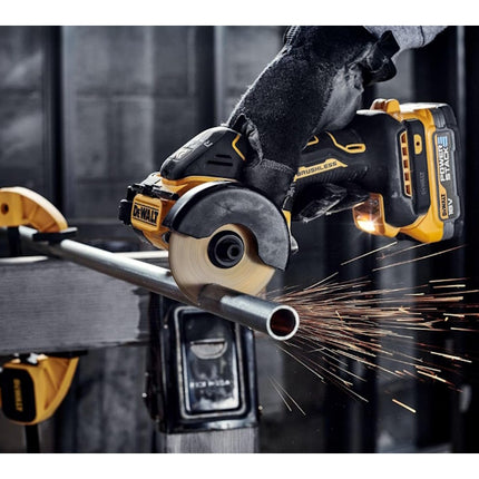 DEWALT MINI TRONCATRICE A BATTERIA 18V 1,7AH ART. DCS438E2T-QW