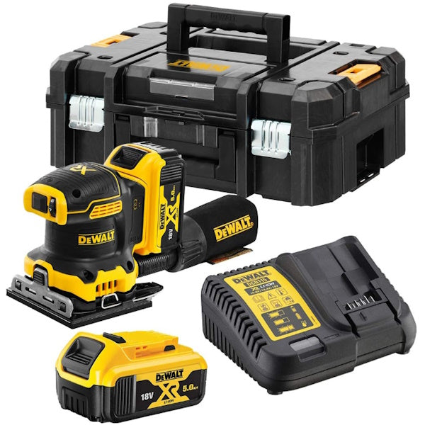 DEWALT LEVIGATRICE ORBITALE A BATTERIA 18V 5,0AH ART. DCW200P2-QW