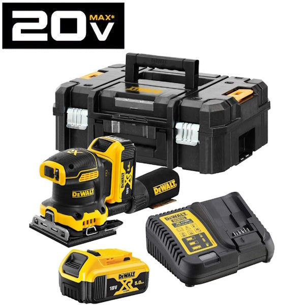 DEWALT LEVIGATRICE ORBITALE A BATTERIA 18V 5,0AH ART. DCW200P2-QW