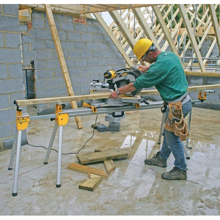 DEWALT CAVALLETTO DI SUPPORTO PER TRONCATRICI ALLUNGABILE MT.1,7-3,83