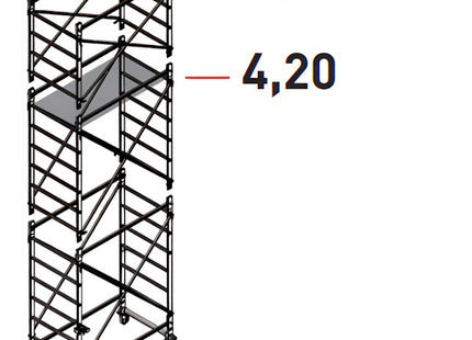 FACAL TRABATTELLO DOGE 65 COMPLETO DI PIANI A NORMA ITALIANA