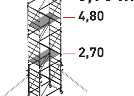 FACAL TRABATTELLO DOGE 65 COMPLETO DI PIANI A NORMA EUROPEA