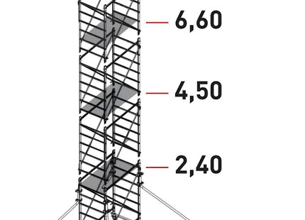 FACAL TRABATTELLO DOGE 65 COMPLETO DI PIANI A NORMA EUROPEA