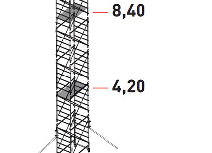 FACAL TRABATTELLO DOGE 65 COMPLETO DI PIANI A NORMA ITALIANA