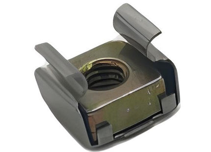 DADO IN GABBIA PER FORI QUADRI GABBIA INOX DADO ZINCATO GIALLO M 5