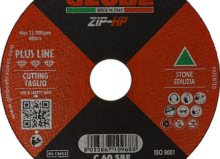 GLOBE DISCO DA TAGLIO PIANO D.MM115X1,0X22,23 EDILIZIA