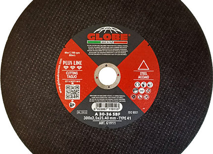 GLOBE DISCO DA TAGLIO PIANO ACCIAIO