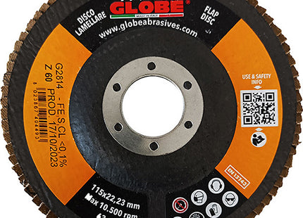 GLOBE DISCO LAMELLARE ALLO ZIRCONIO PIANO D.MM115X22