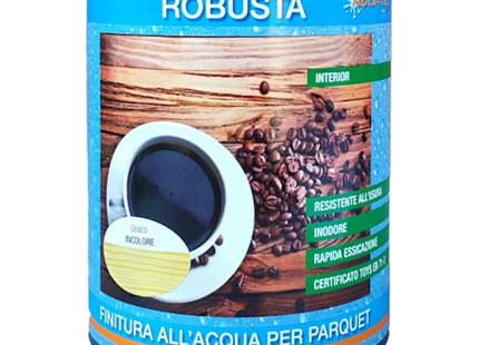 VERNITES ROBUSTA VERNICE OPACA ALL&apos;ACQUA PER PARQUET INCOLORE