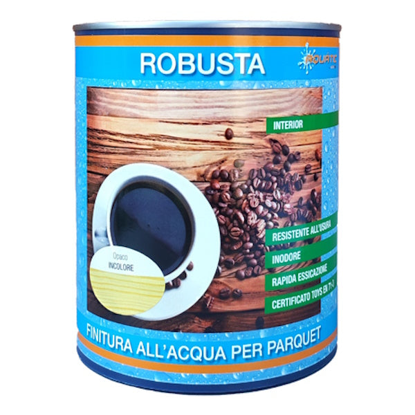 VERNITES ROBUSTA VERNICE OPACA ALL&apos;ACQUA PER PARQUET INCOLORE