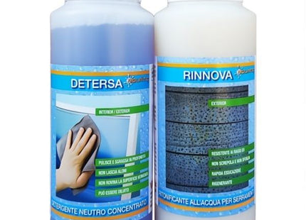 VERNITES KIT RINNOVA PER LA MANUTENZIONE DEI SERRAMENTI LT0,5+0,5