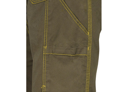 COFRA PANTALONE DRILL MULTITASCHE COLORE FANGO/NERO